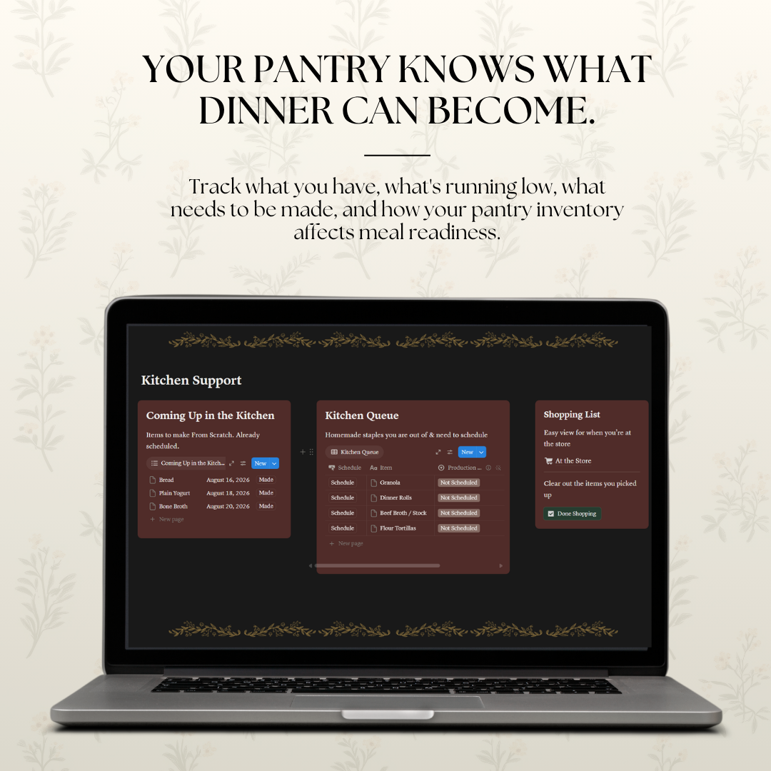 The Homestead Companion - Complete Notion Homestead Planner & Management System