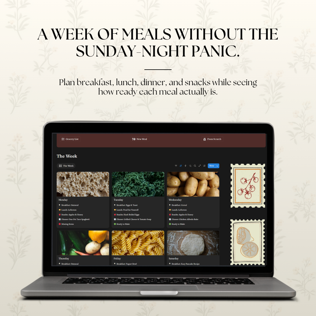 The Homestead Companion - Complete Notion Homestead Planner & Management System