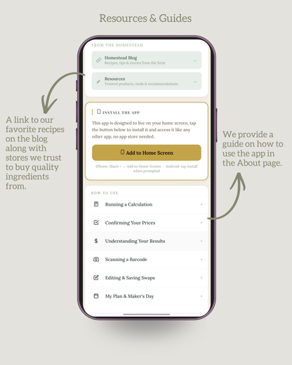 The Real Cost App (Full Version)