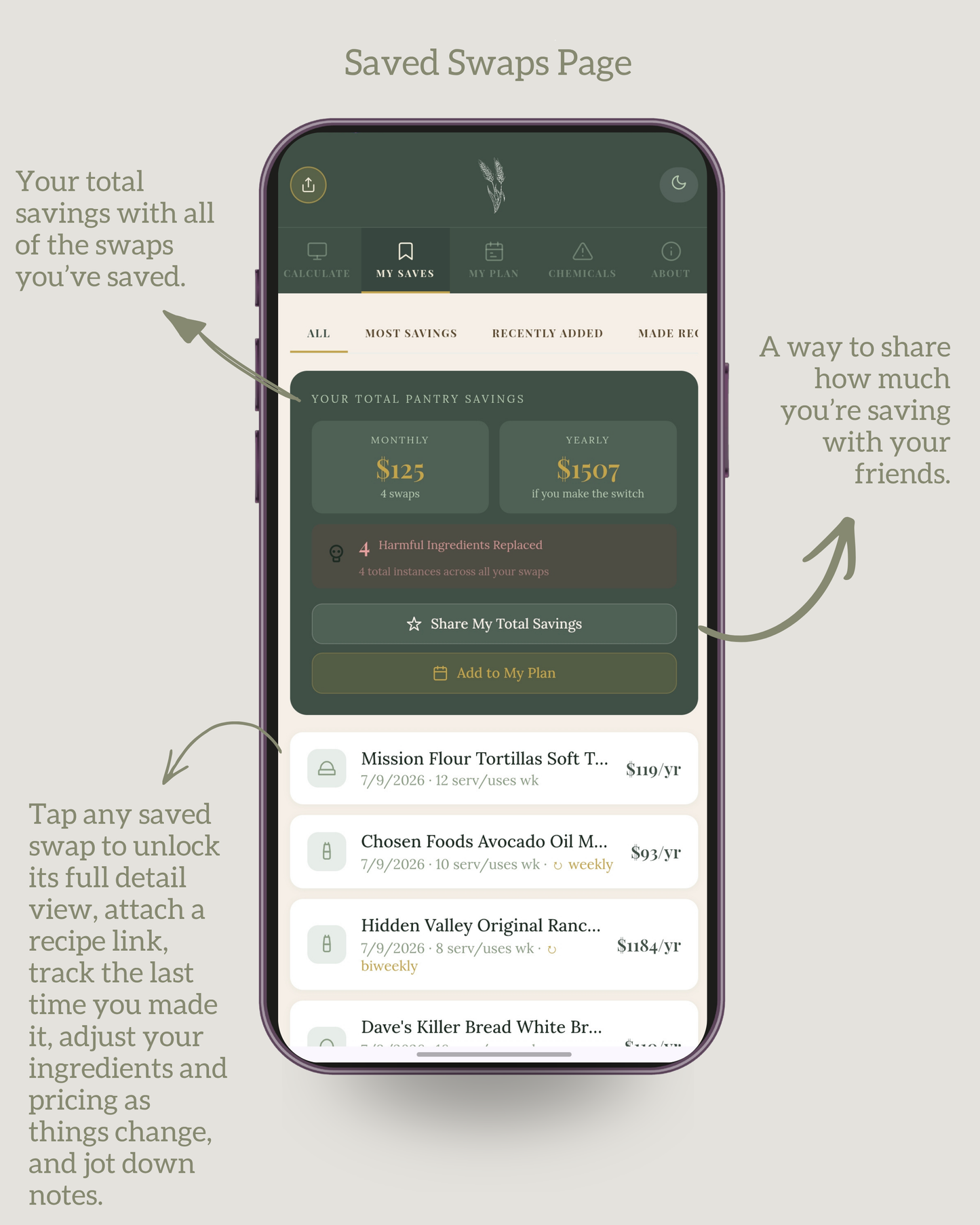 The Real Cost App (Full Version)