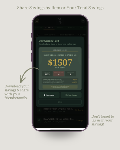 The Real Cost App (Full Version)